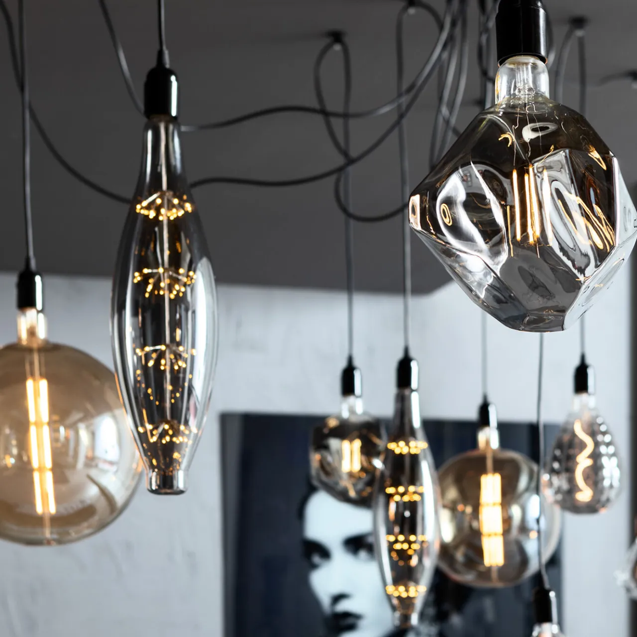 KARE Design Ampoule Fireworks Led New