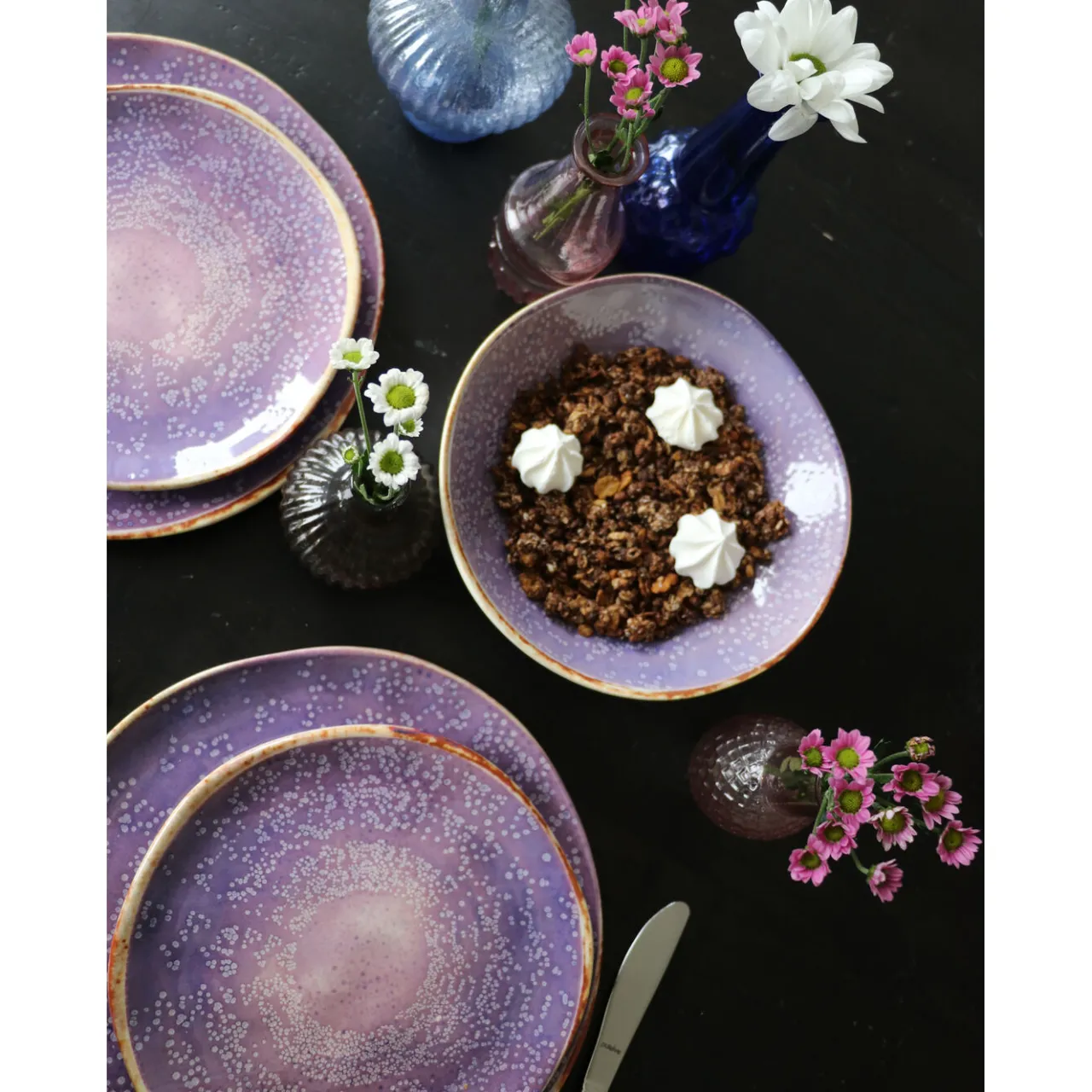 KARE Design Assiette Creuse Shirley Violet O21Cm Outlet