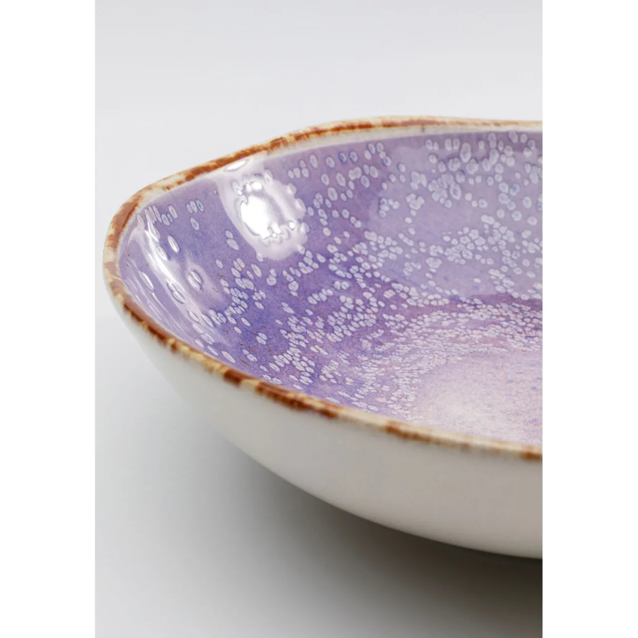 KARE Design Assiette Creuse Shirley Violet O21Cm Outlet