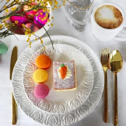 KARE Design Assiette De Presentation Rosa O35 New