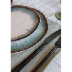KARE Design Assiette Laguna Bleu O26Cm Best