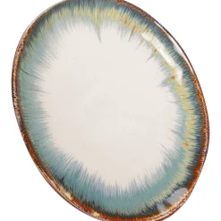 KARE Design Assiette Laguna Bleu O26Cm Best