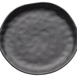 KARE Design Assiette Organic Noire O26Cm