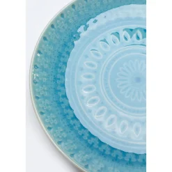 KARE Design Assiette Sicilia Bleu O21Cm Discount