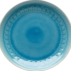 KARE Design Assiette Sicilia Bleu O27Cm New
