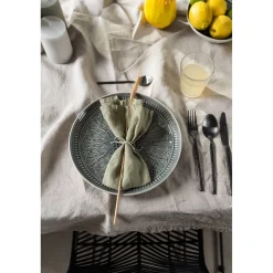 KARE Design Assiette Sicilia Mandala Gris O27Cm Sale