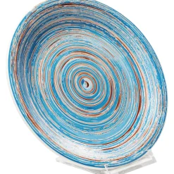 KARE Design Assiette Swirl Blue O19Cm Online
