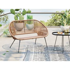KARE Design Banquette Acapulco Nature Hot