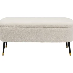 KARE Design Banquette Coffre Rico Blanc Clearance