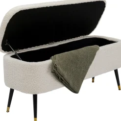 KARE Design Banquette Coffre Rico Blanc Clearance