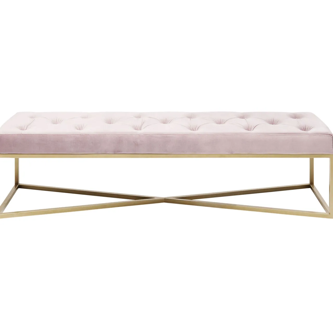 KARE Design Banquette Crossover Rose Laiton 150X40Cm Best