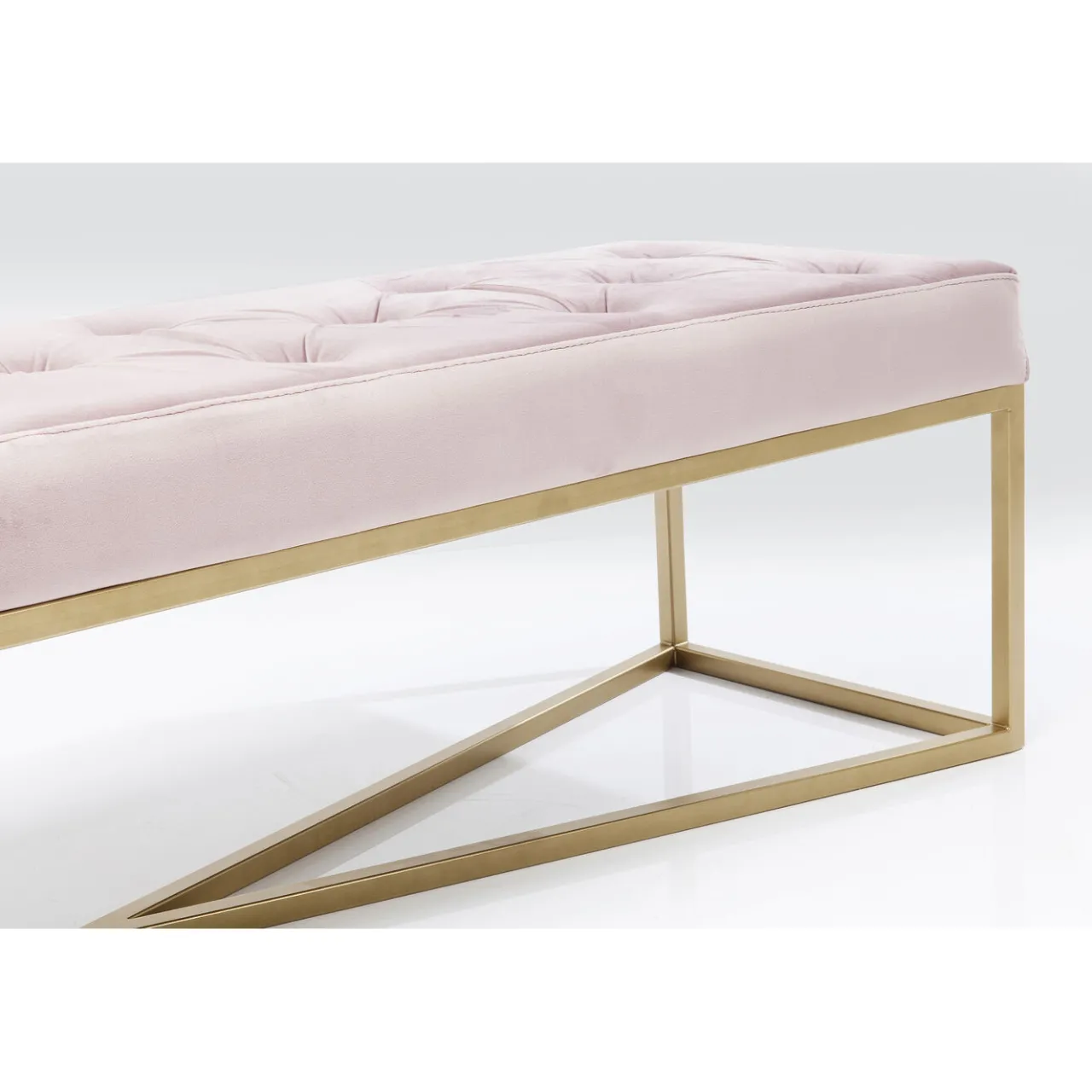 KARE Design Banquette Crossover Rose Laiton 150X40Cm Best
