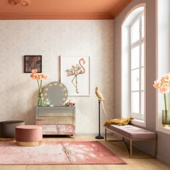 KARE Design Banquette Crossover Rose Laiton 150X40Cm Best