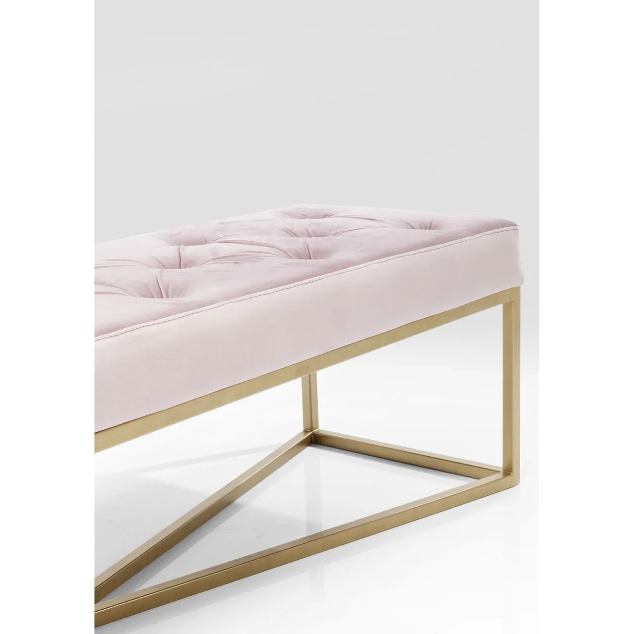 KARE Design Banquette Crossover Rose Laiton 150X40Cm Best