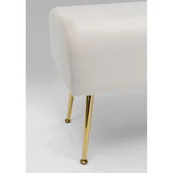 KARE Design Banquette Deria Velours Creme 110Cm Outlet