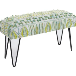 KARE Design Banquette Desna Patchwork Vert 80Cm Hot