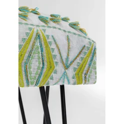 KARE Design Banquette Desna Patchwork Vert 80Cm Hot