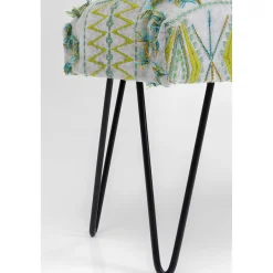 KARE Design Banquette Desna Patchwork Vert 80Cm Hot