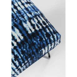 KARE Design Banquette Desna Patchwork Bleu 80Cm Outlet