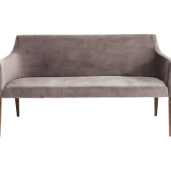 KARE Design Banquette Mode Velours Gris Clearance