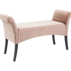 KARE Design Banquette Motley Velvet Rose Clearance
