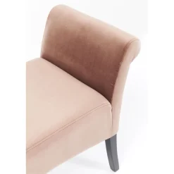 KARE Design Banquette Motley Velvet Rose Clearance