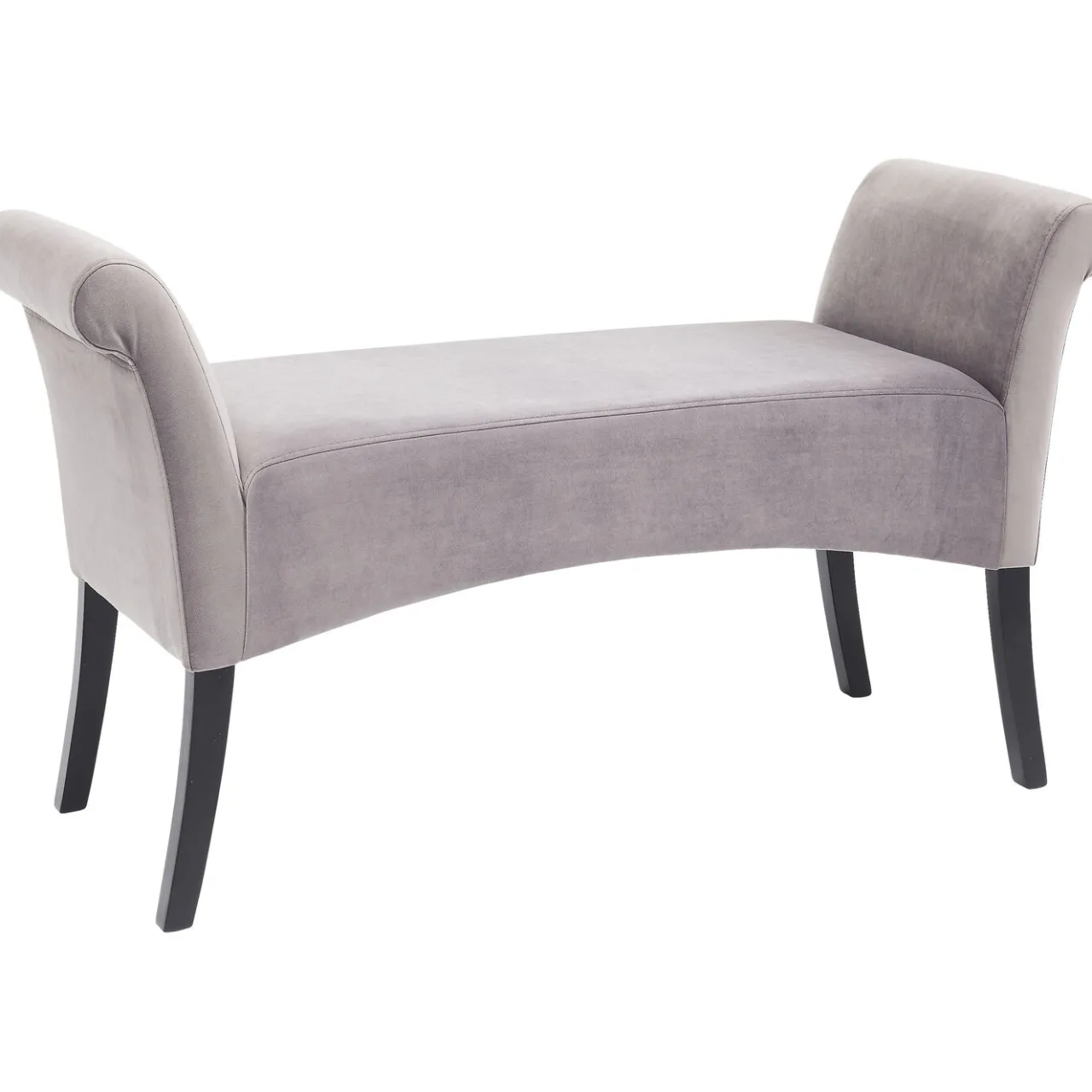 KARE Design Banquette Motley Velvet Silvergrey Sale