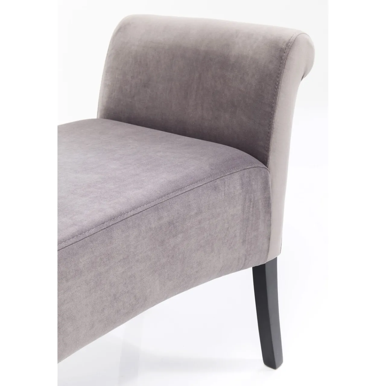 KARE Design Banquette Motley Velvet Silvergrey Sale