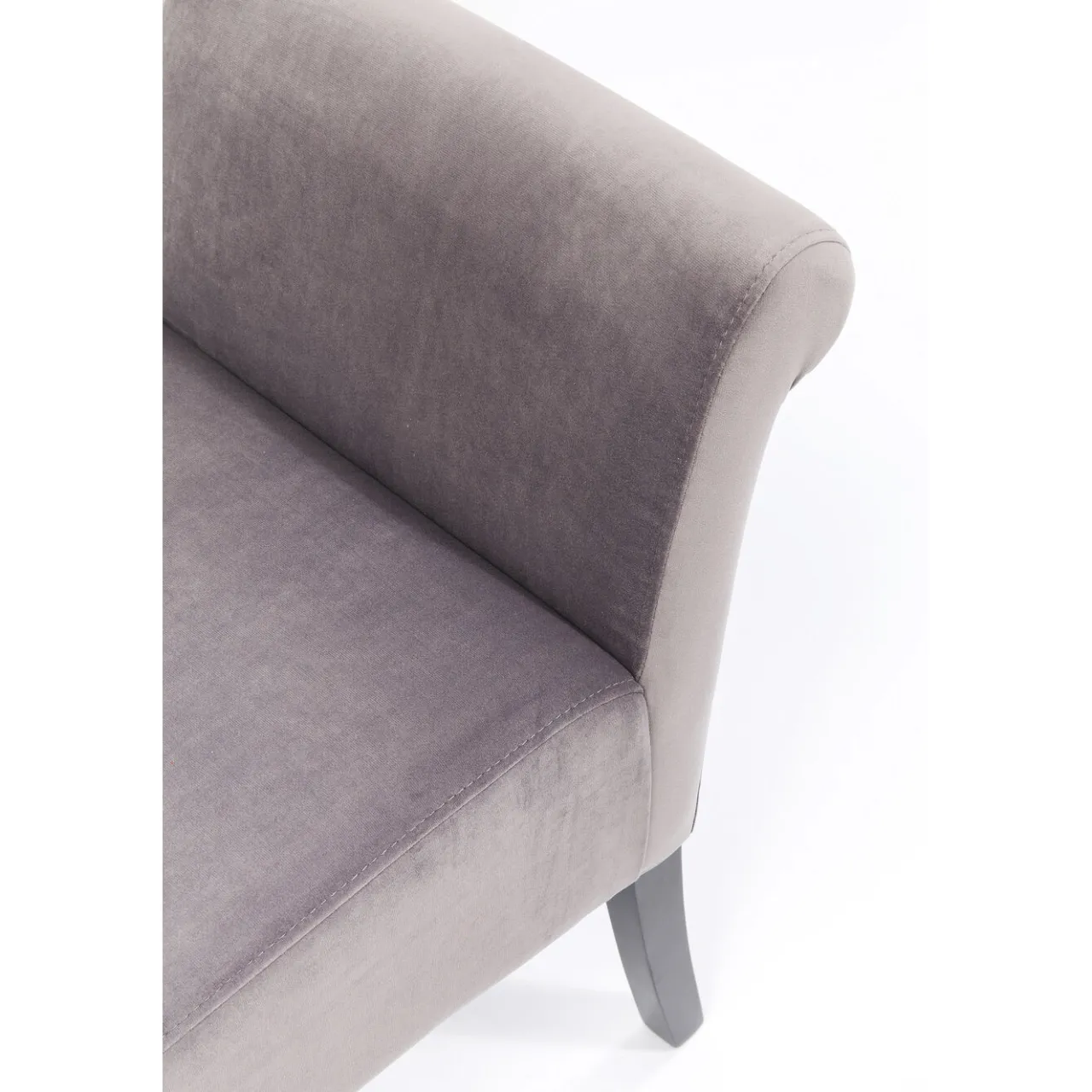 KARE Design Banquette Motley Velvet Silvergrey Sale