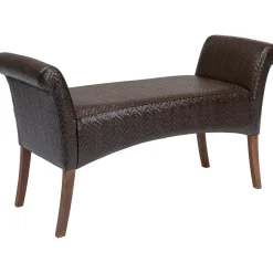 KARE Design Banquette Motley Zigzag Marron Hot