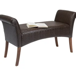 KARE Design Banquette Motley Zigzag Marron Hot