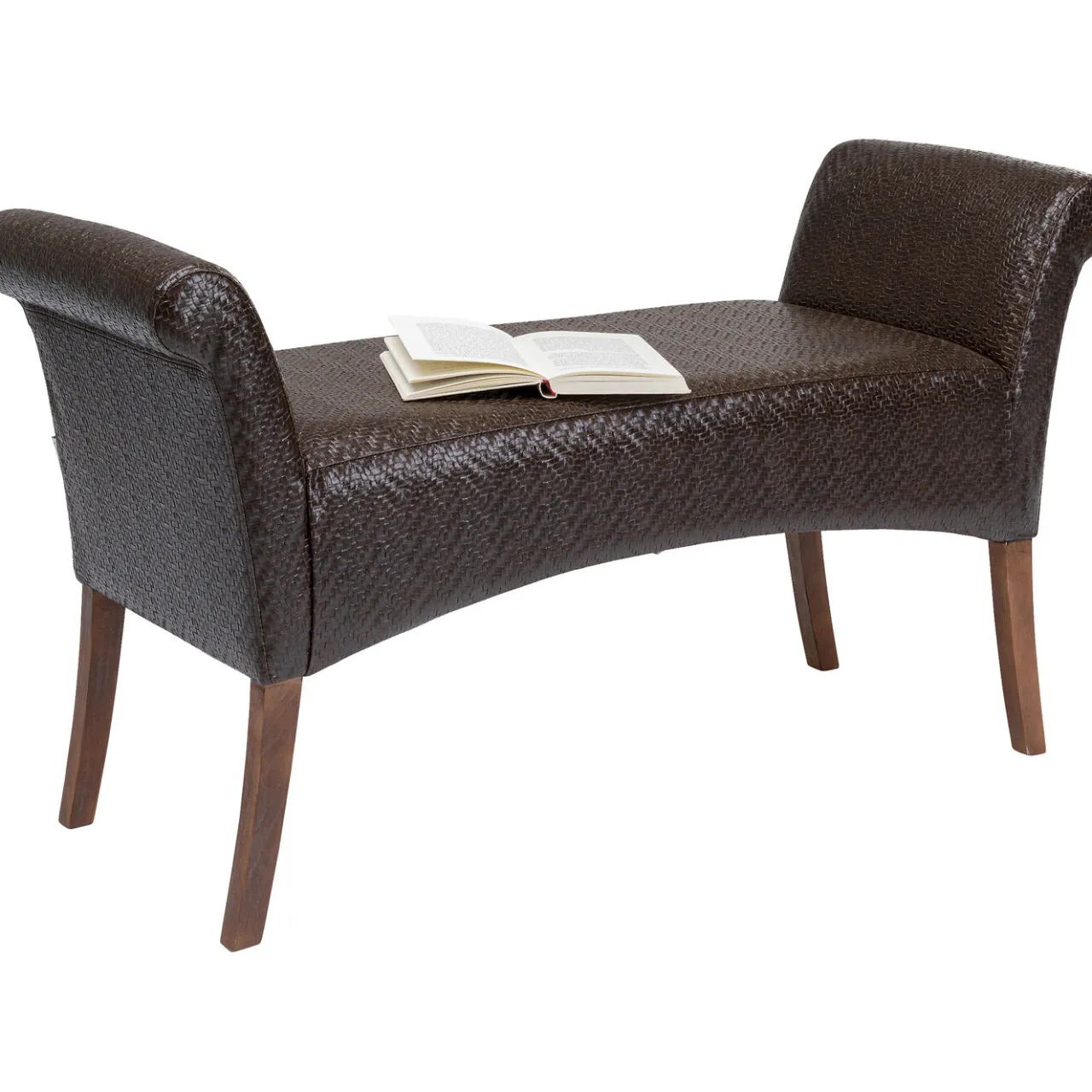 KARE Design Banquette Motley Zigzag Marron Hot