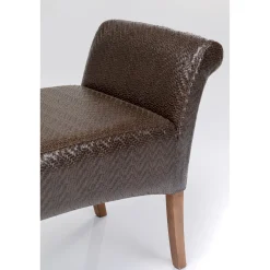 KARE Design Banquette Motley Zigzag Marron Hot