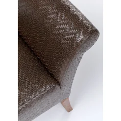KARE Design Banquette Motley Zigzag Marron Hot