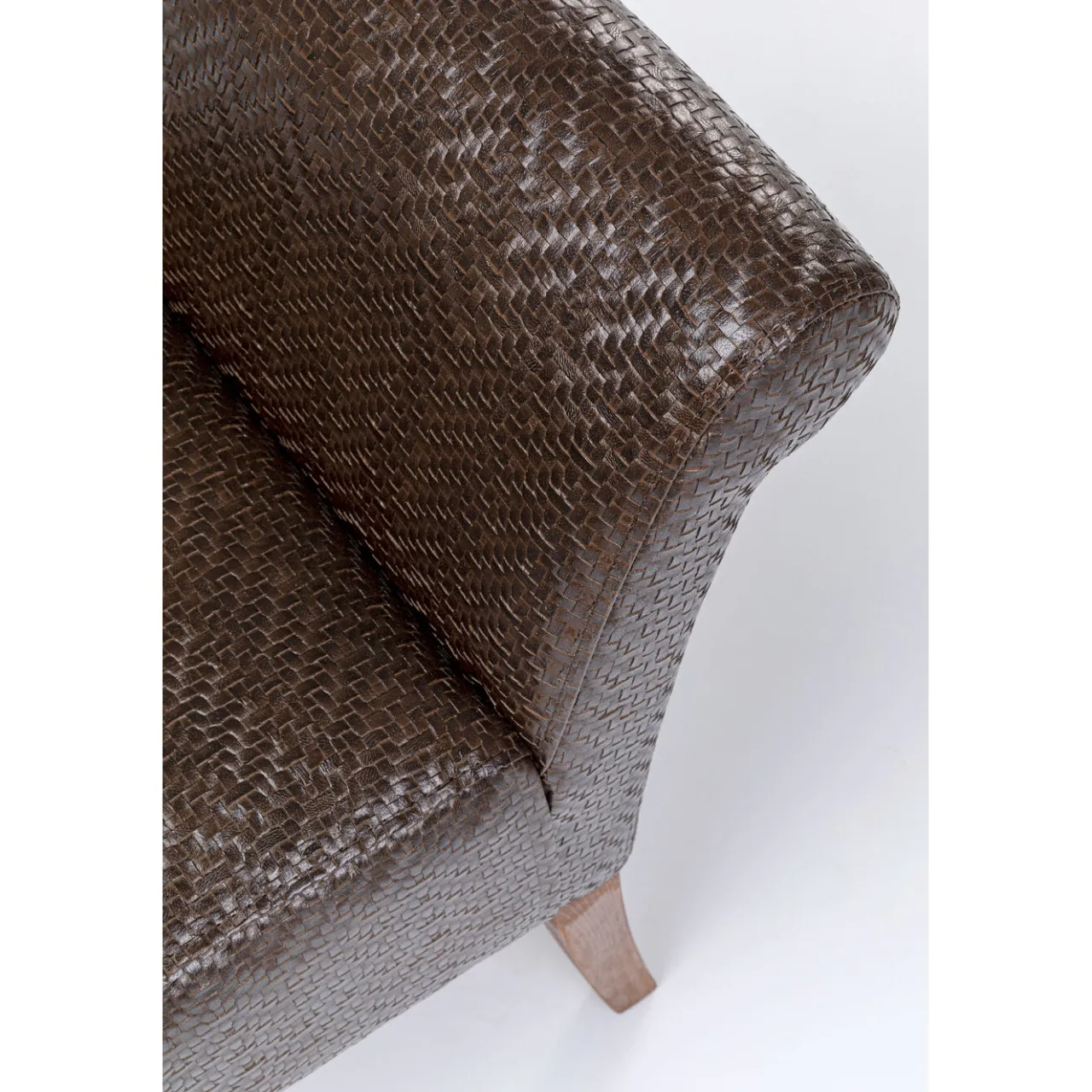 KARE Design Banquette Motley Zigzag Marron Hot