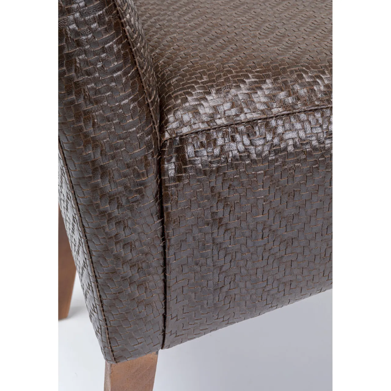 KARE Design Banquette Motley Zigzag Marron Hot