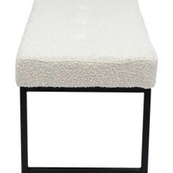 KARE Design Banquette Smart Boucle Creme Noir 90Cm New