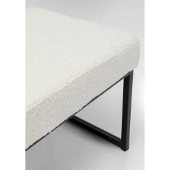 KARE Design Banquette Smart Boucle Creme Noir 90Cm New