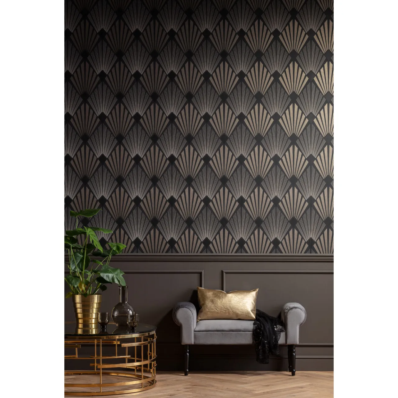 KARE Design Banquette Wing Gris Outlet