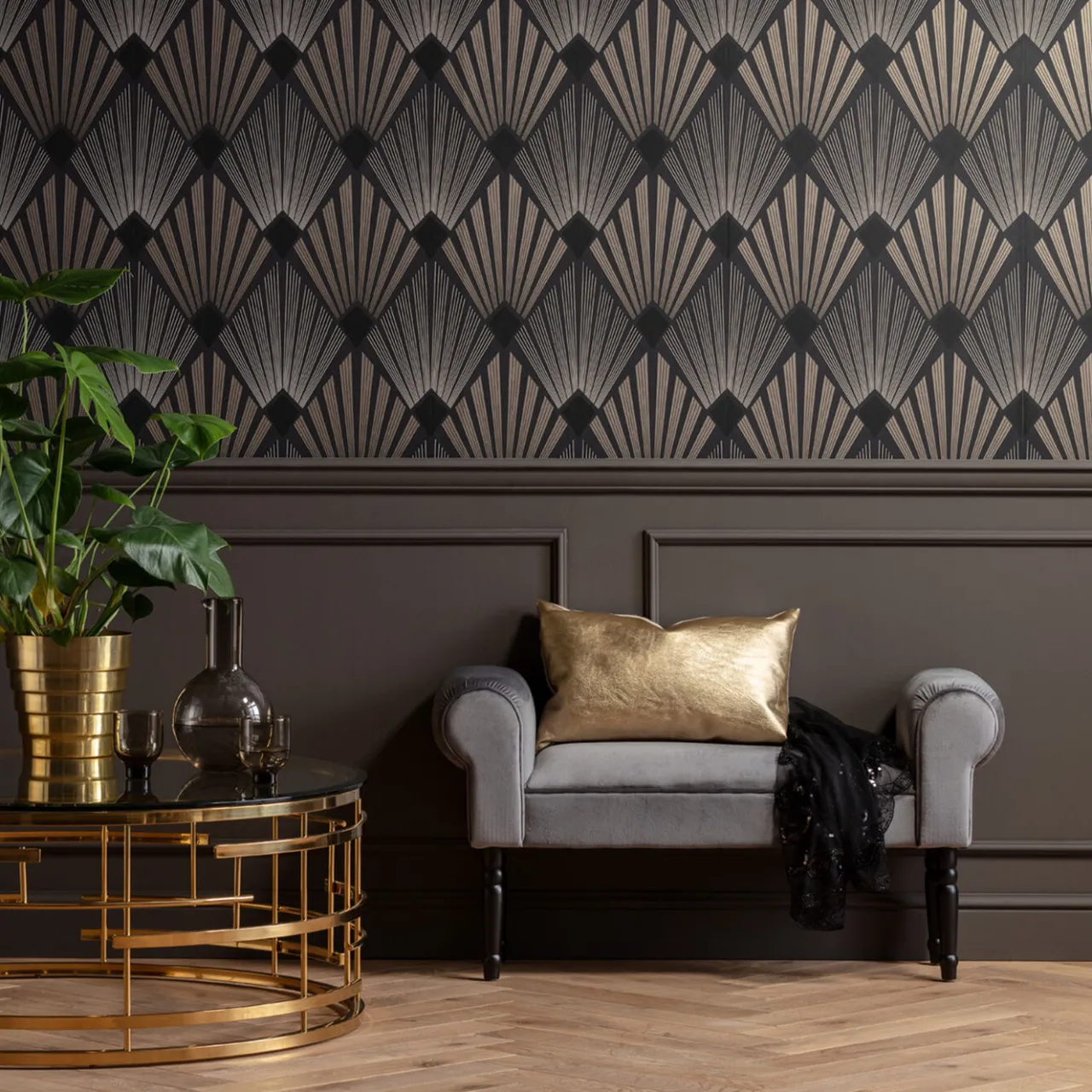 KARE Design Banquette Wing Gris Outlet
