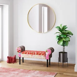 KARE Design Banquette Wing Patchwork Rouge Hot