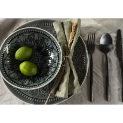 KARE Design Bol Sicilia Mandala Gris O18 Discount