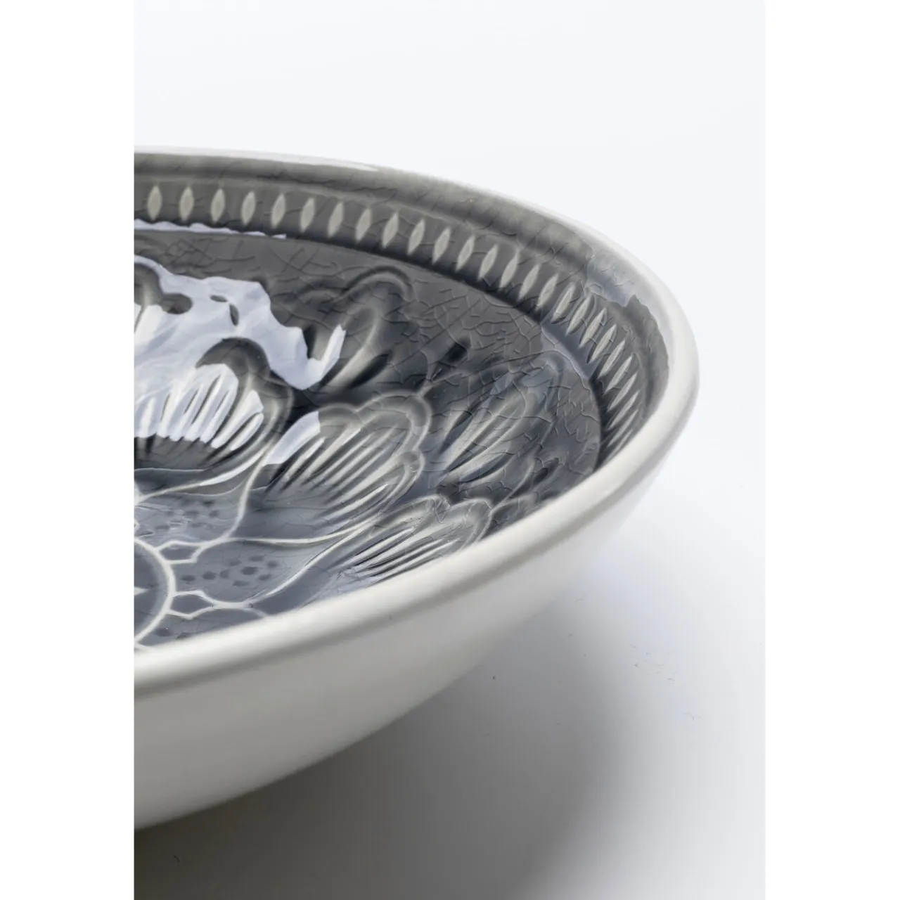 KARE Design Bol Sicilia Mandala Gris O18 Discount