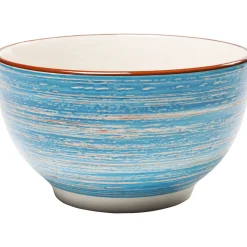 KARE Design Bol Swirl Bleu O14Cm Online