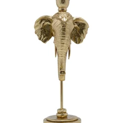KARE Design Bougeoir Elephant Head Dore 36Cm Sale