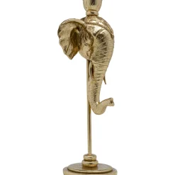 KARE Design Bougeoir Elephant Head Dore 36Cm Sale