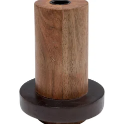 KARE Design Bougeoir Wood Zylinder 15Cm Clearance