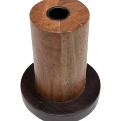 KARE Design Bougeoir Wood Zylinder 15Cm Clearance