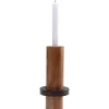 KARE Design Bougeoir Wood Zylinder 25Cm