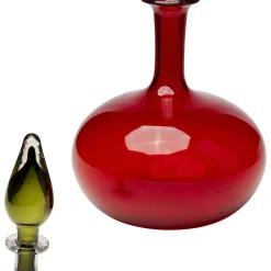 KARE Design Bouteille Honeymoon Lid Rouge 33 New